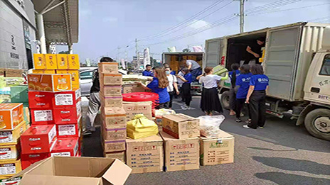 居然之家员工商户同舟共济 援助河南灾区一线