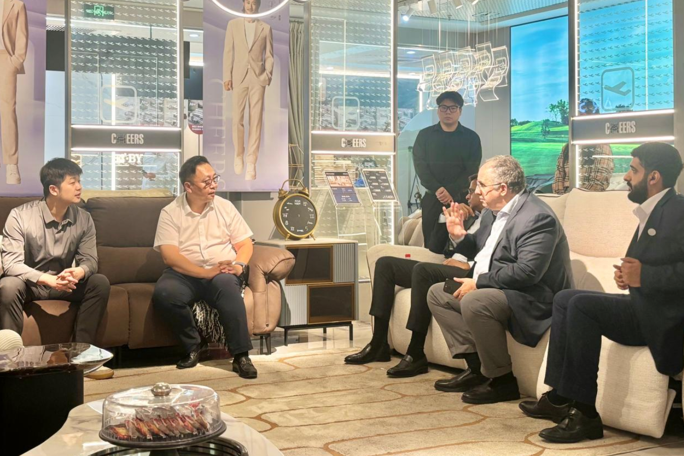 开拓中东市场！居然之家与阿布扎比投资办公室达成出海共识
